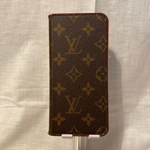 Authentic iPhone 6 Plus Louis Vuitton Folio Monogram Case